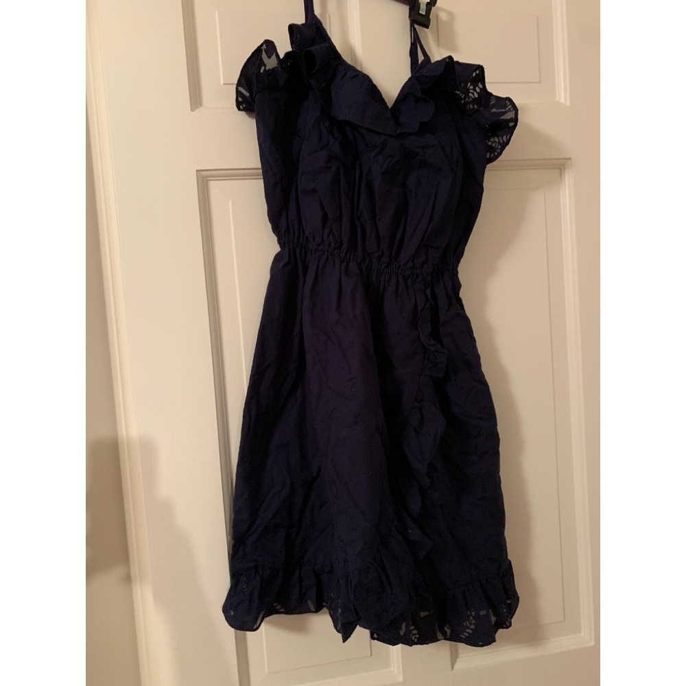 Navy Eyelet Dress by Lilly Pulitzer